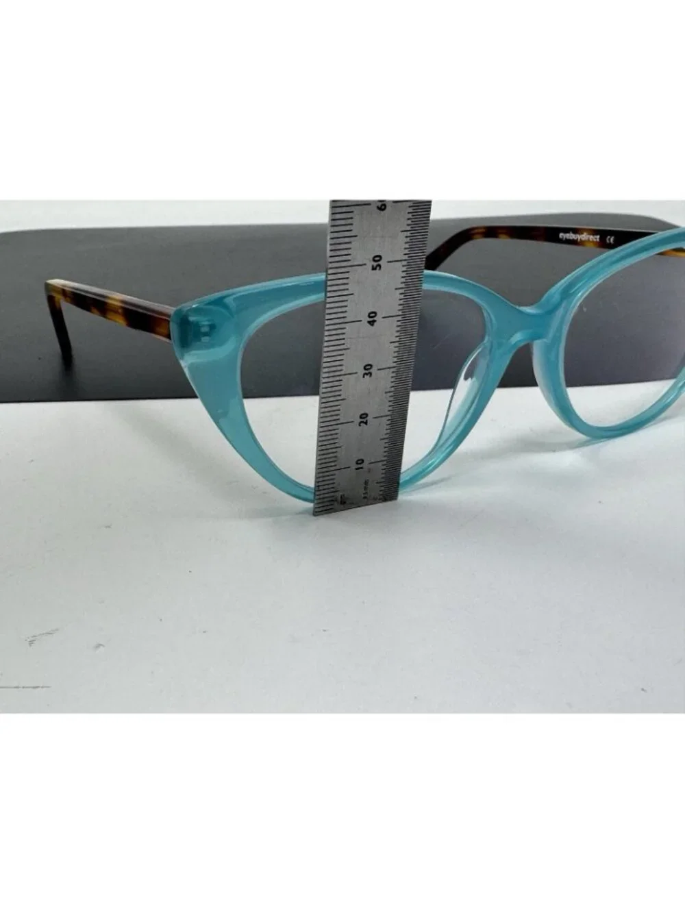 Eyebuydirect Anastasia Cat Eye Turquoise & Tortoise Eyeglasses 54 [] 17-140